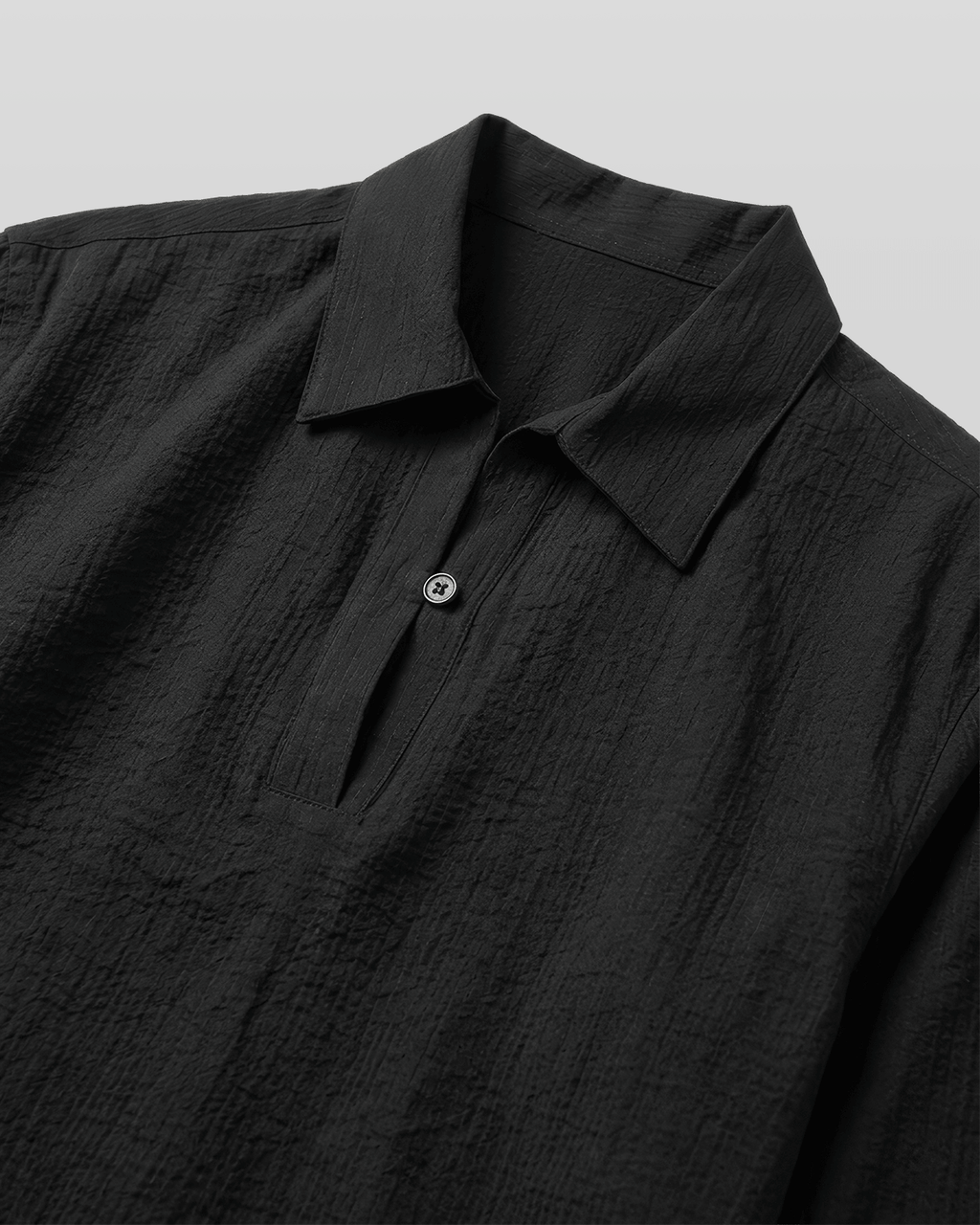 Seersucker Pullover Shirt