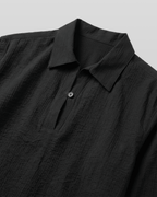 Seersucker Pullover Shirt