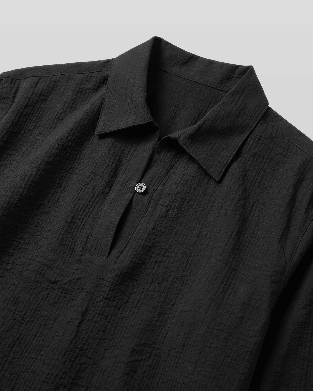 Seersucker Pullover Shirt
