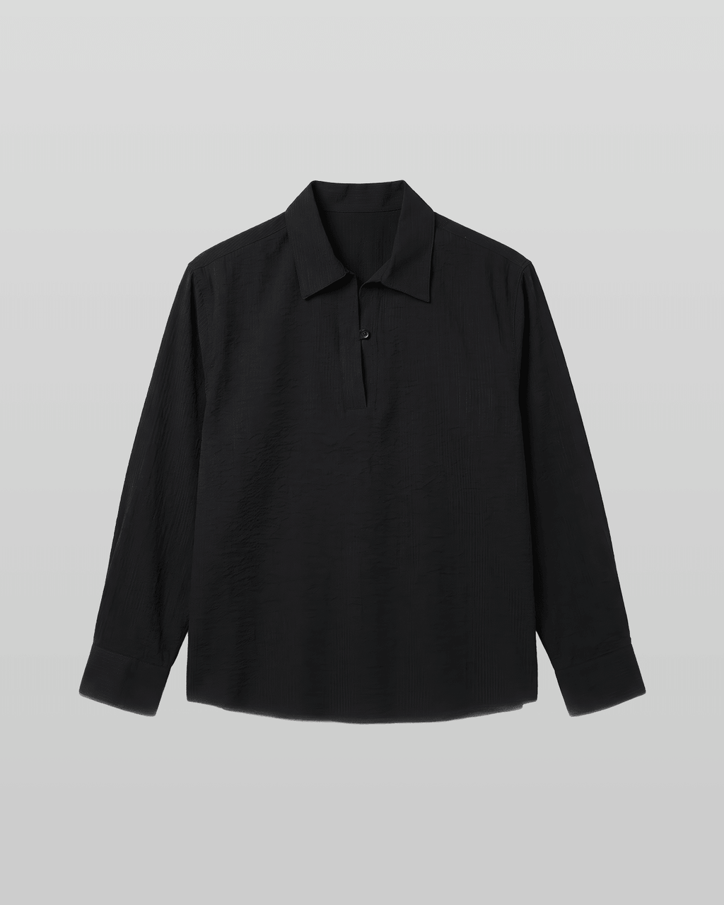 Seersucker Pullover Shirt