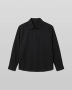 Seersucker Pullover Shirt