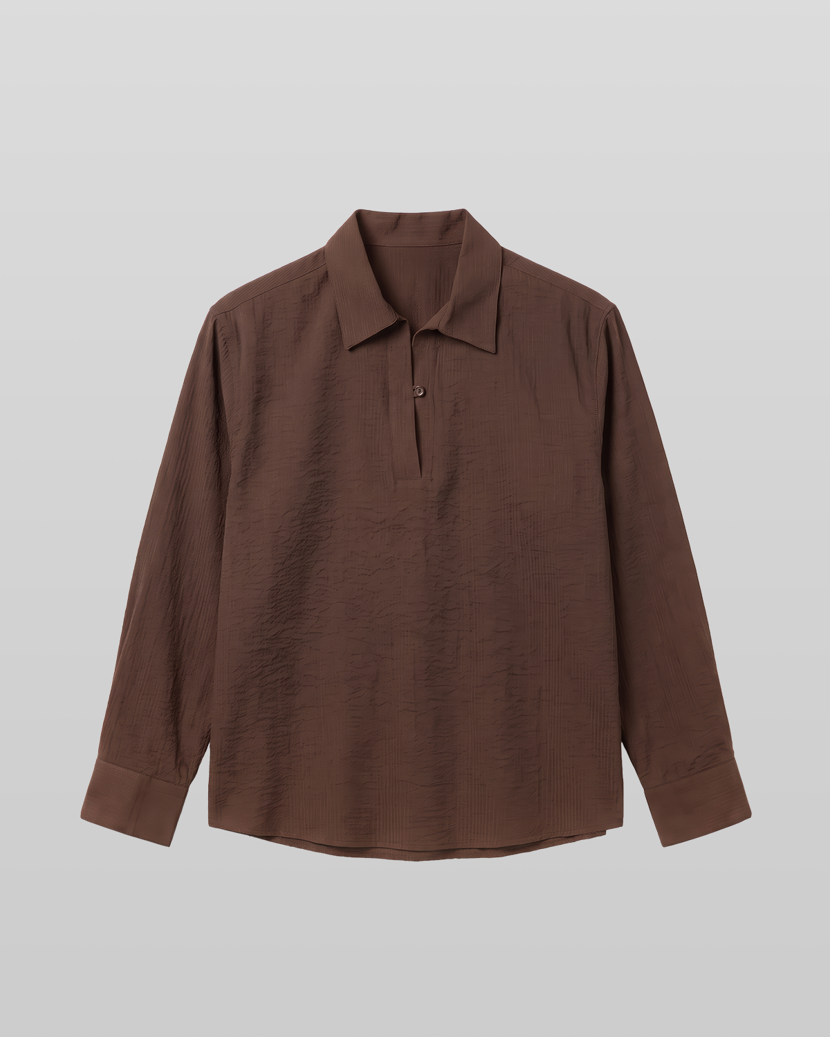 Seersucker Pullover Shirt