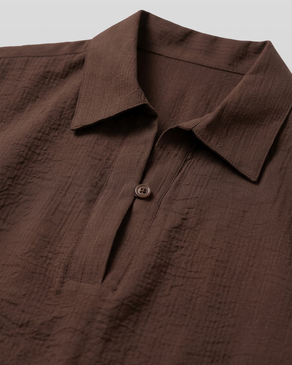 Seersucker Pullover Shirt