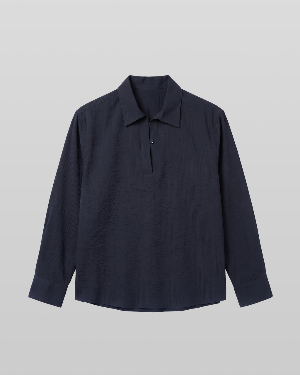 Seersucker Pullover Shirt
