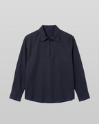Seersucker Pullover Shirt