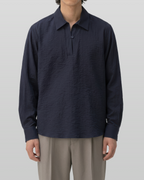 Seersucker Pullover Shirt