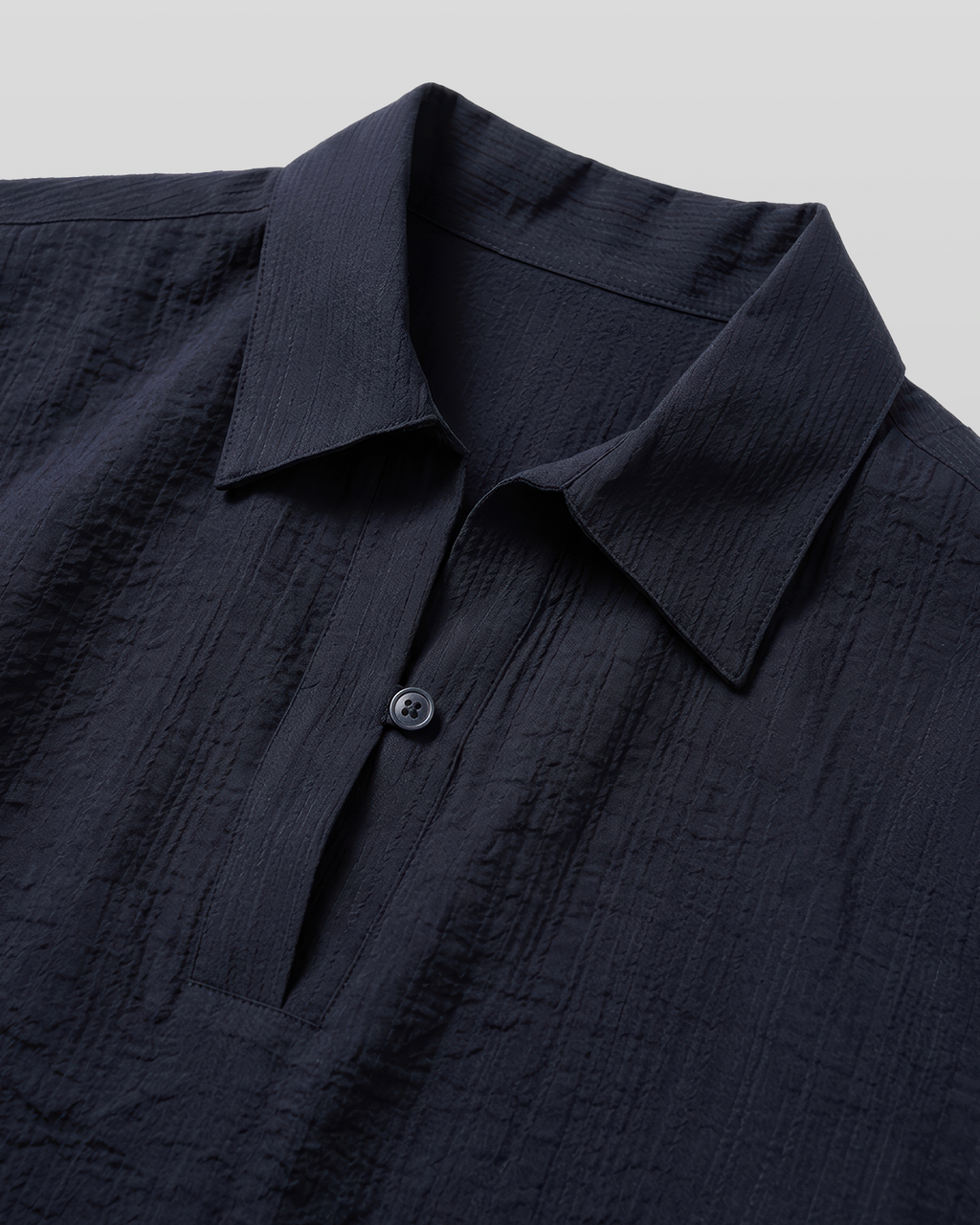 Seersucker Pullover Shirt