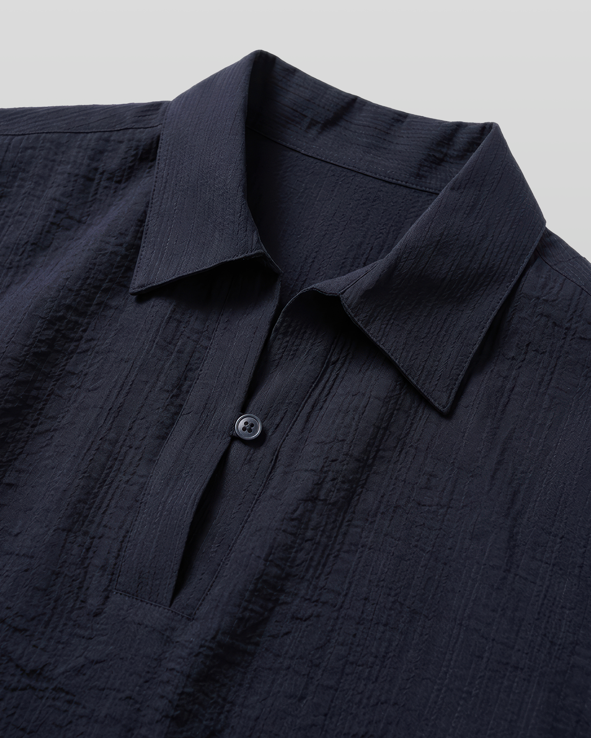 Seersucker Pullover Shirt