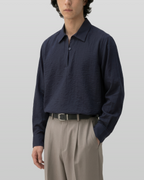 Seersucker Pullover Shirt