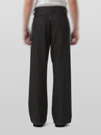 Semi-Wide Gurkha Jeans – Detail | wide-leg denim / relaxed denim | UNPROVEN