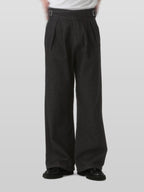 Semi-Wide Gurkha Jeans denim – Detail | wide-leg denim / relaxed denim | UNPROVEN