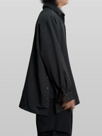 Shirt Black – Front view | clean essentials / minimalist | UNPROVEN