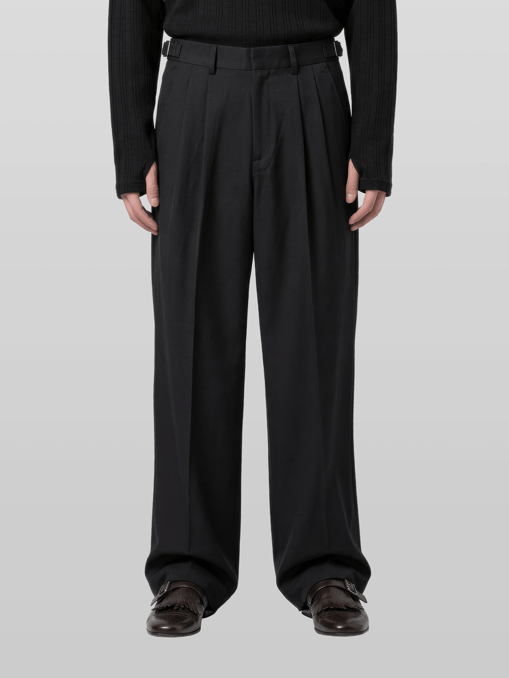 Side-Buckle Pants