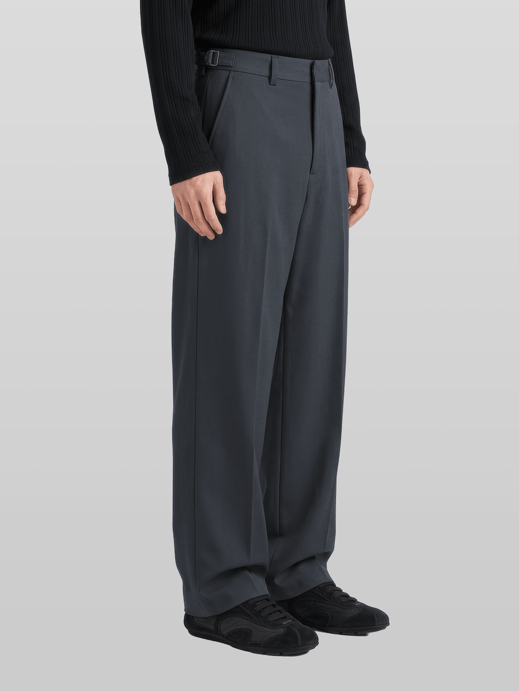 Side-Buckle Pants