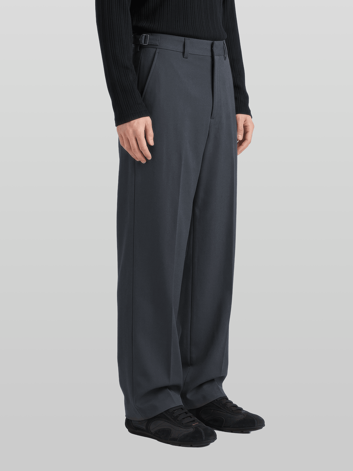 Side-Buckle Pants