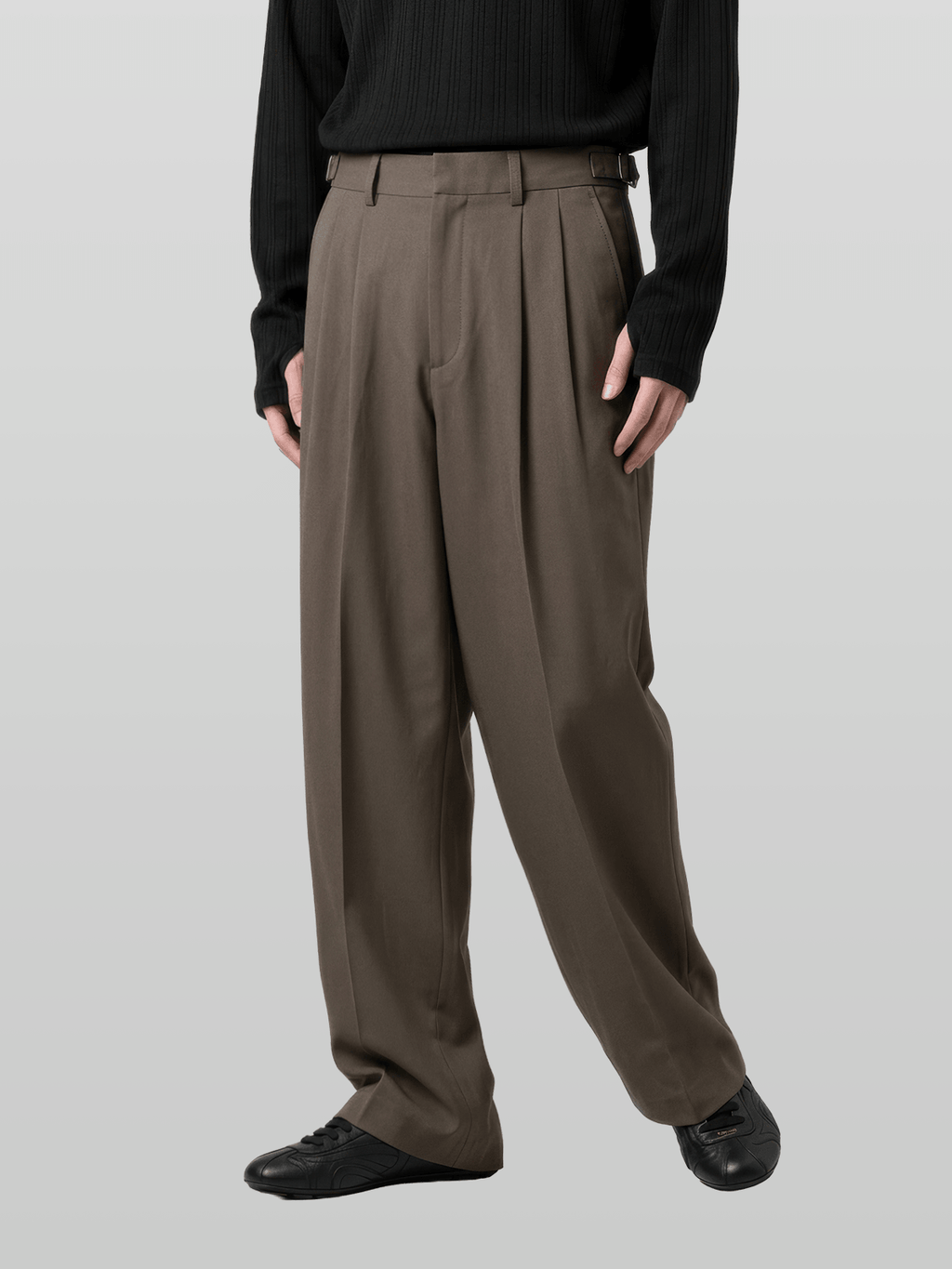 Side-Buckle Pants