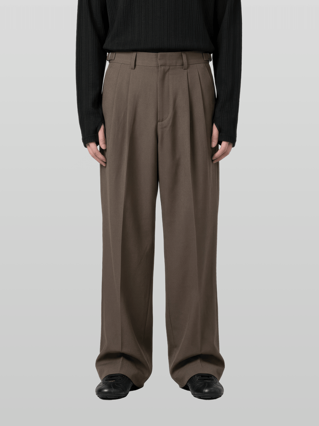 Side-Buckle Pants