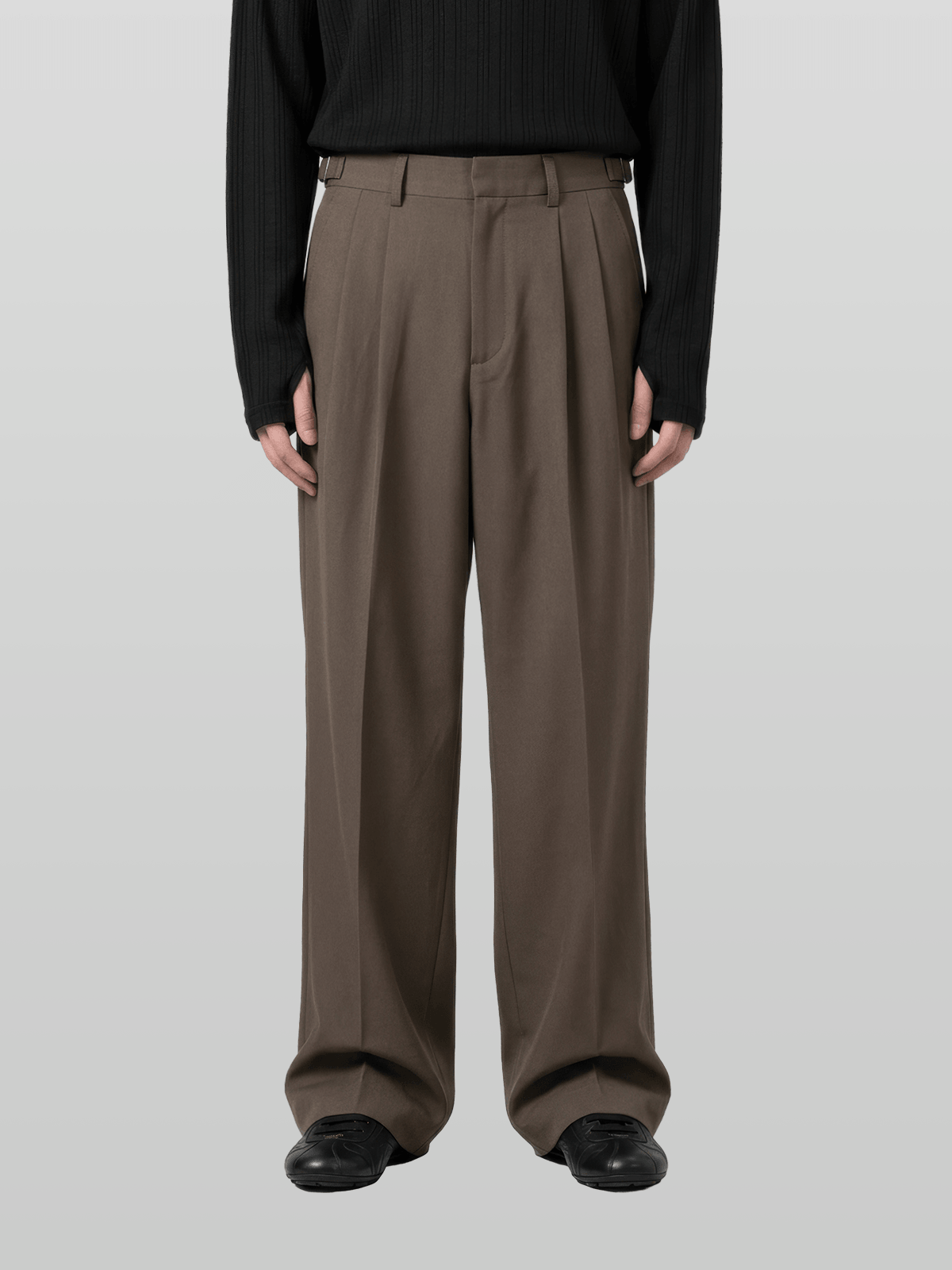 Side-Buckle Pants