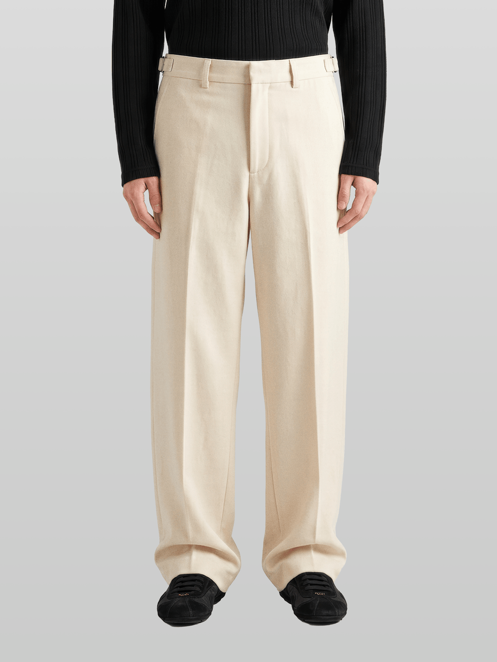 Side-Buckle Pants