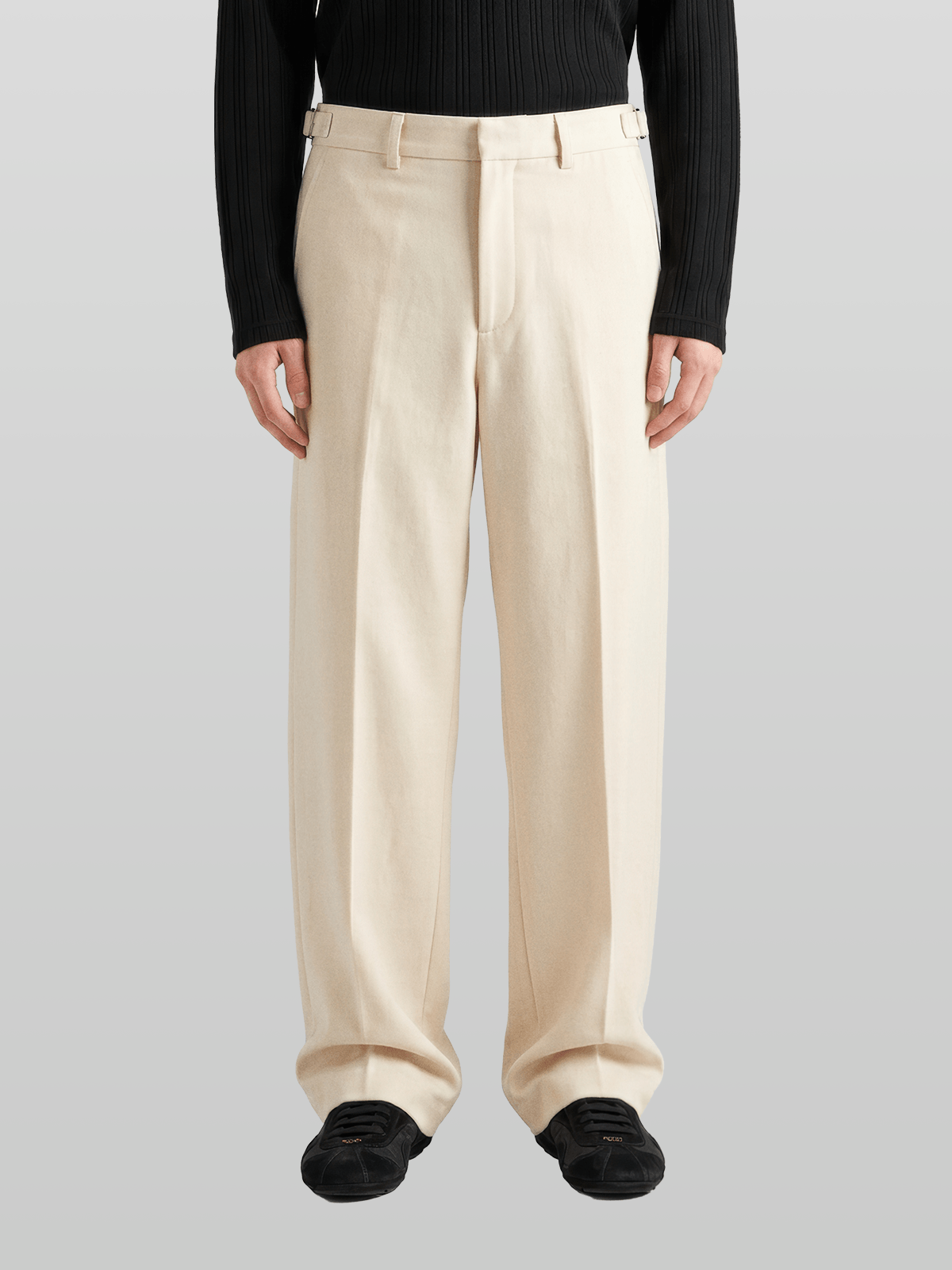 Side-Buckle Pants