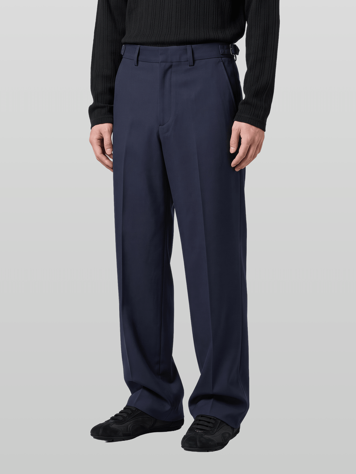 Side-Buckle Pants