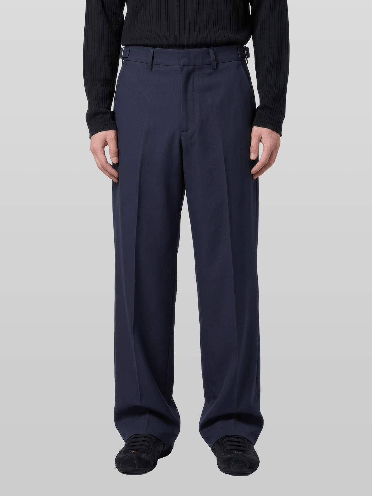 Side-Buckle Pants
