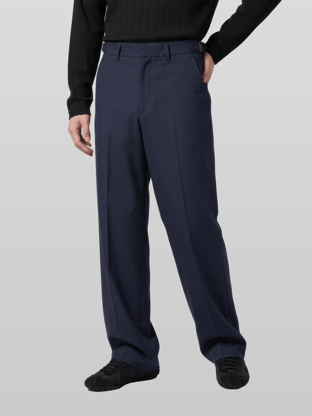 Side-Buckle Pants