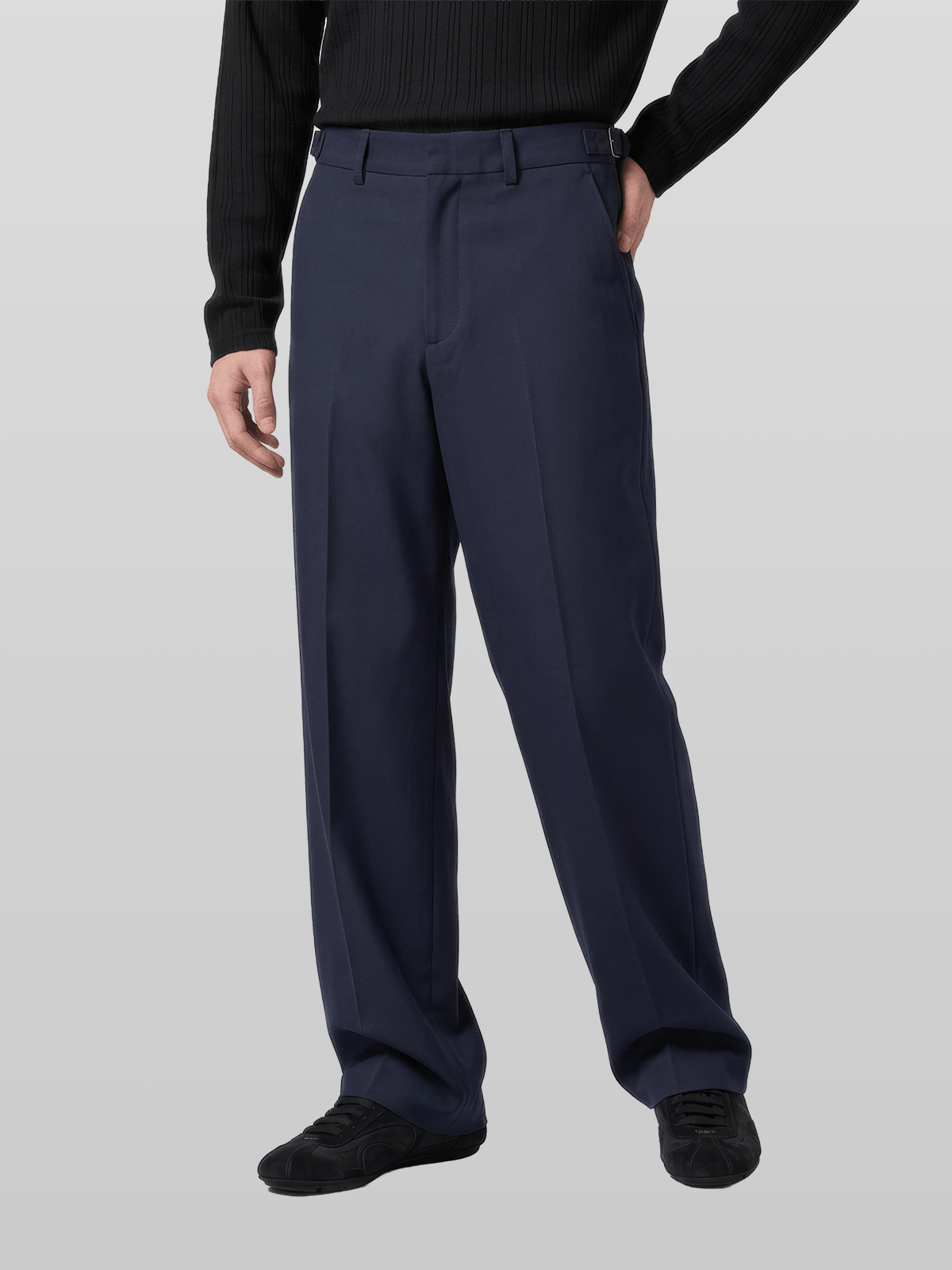 Side-Buckle Pants