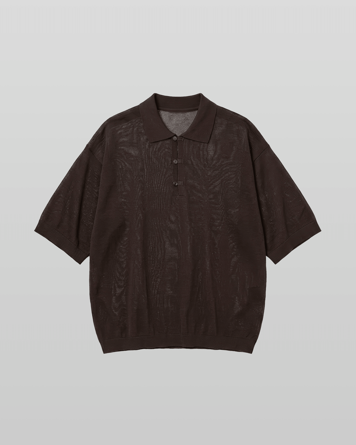 Oversized-Fit Skipper Knit Polo - Mens Top – UNPROVEN.STUDIO