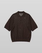 Oversized-Fit Skipper Knit Polo