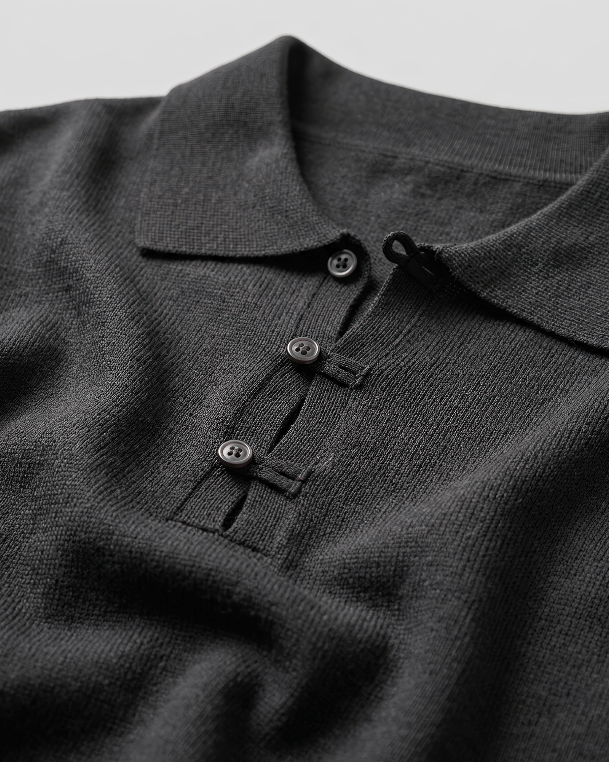 Oversized-Fit Skipper Knit Polo