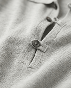 Oversized-Fit Skipper Knit Polo