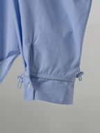 Volume Sleeve Shirt Light-Blue front - cleanfit minimal - UNPROVEN