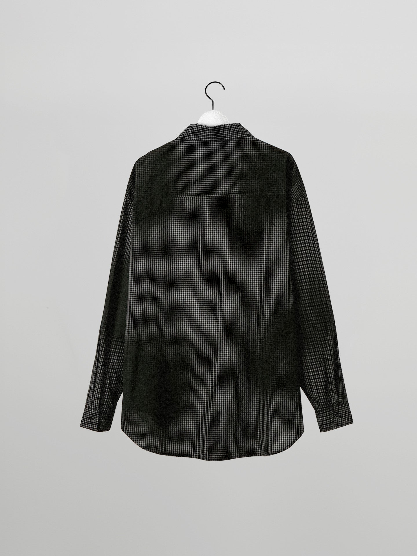 Spray-On Check Pattern Shirt