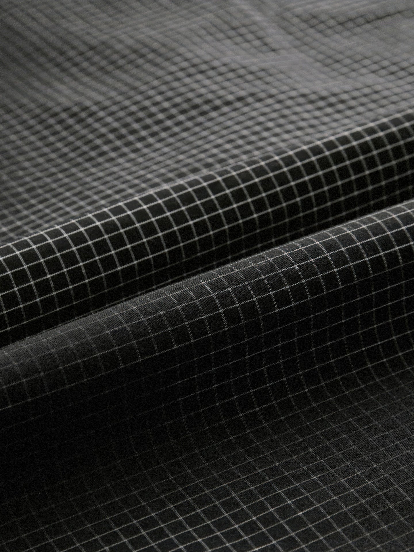 Spray-On Check Pattern Shirt