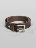 Square Buckle Leather Belt 30mm