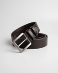 Square Buckle Leather Belt 30mm