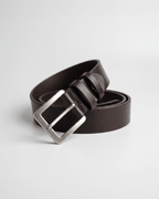 Square Buckle Leather Belt 30mm