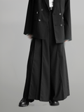 Pleated Striped Hakama Pants
