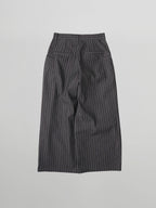 Striped Wide Denim Jeans navy – Detail | wide-leg denim / relaxed denim | UNPROVEN