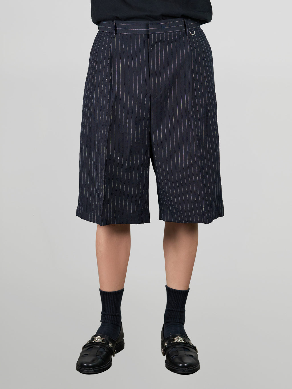 Striped Tailored Shorts