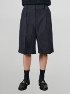 Tailored Shorts Navy front - cleanfit minimal - UNPROVEN