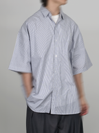 Short Sleeve Shirt Light-Blue – Front view | clean essentials / minimalist | UNPROVEN