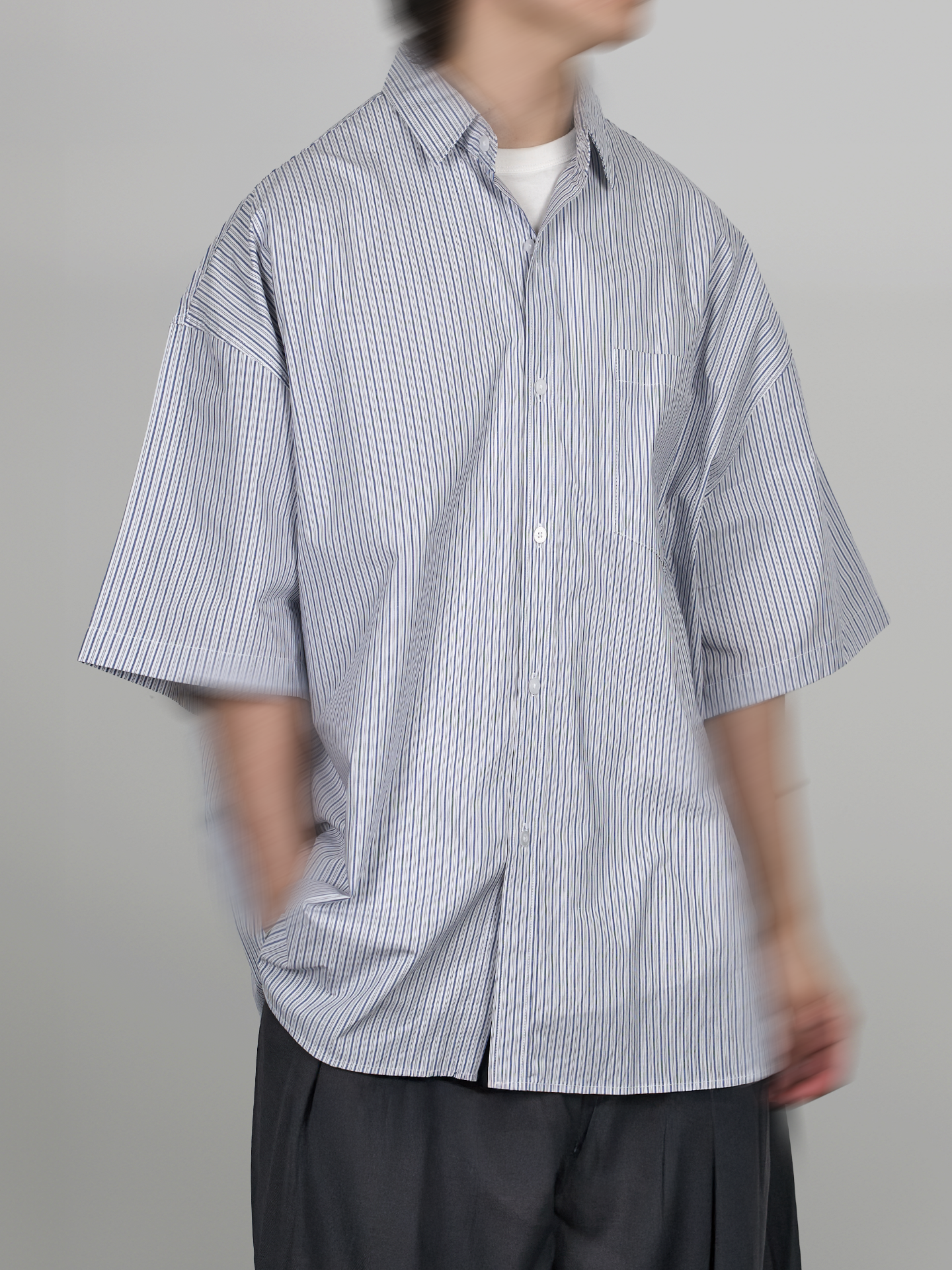 Striped Short Sleeve Shirt