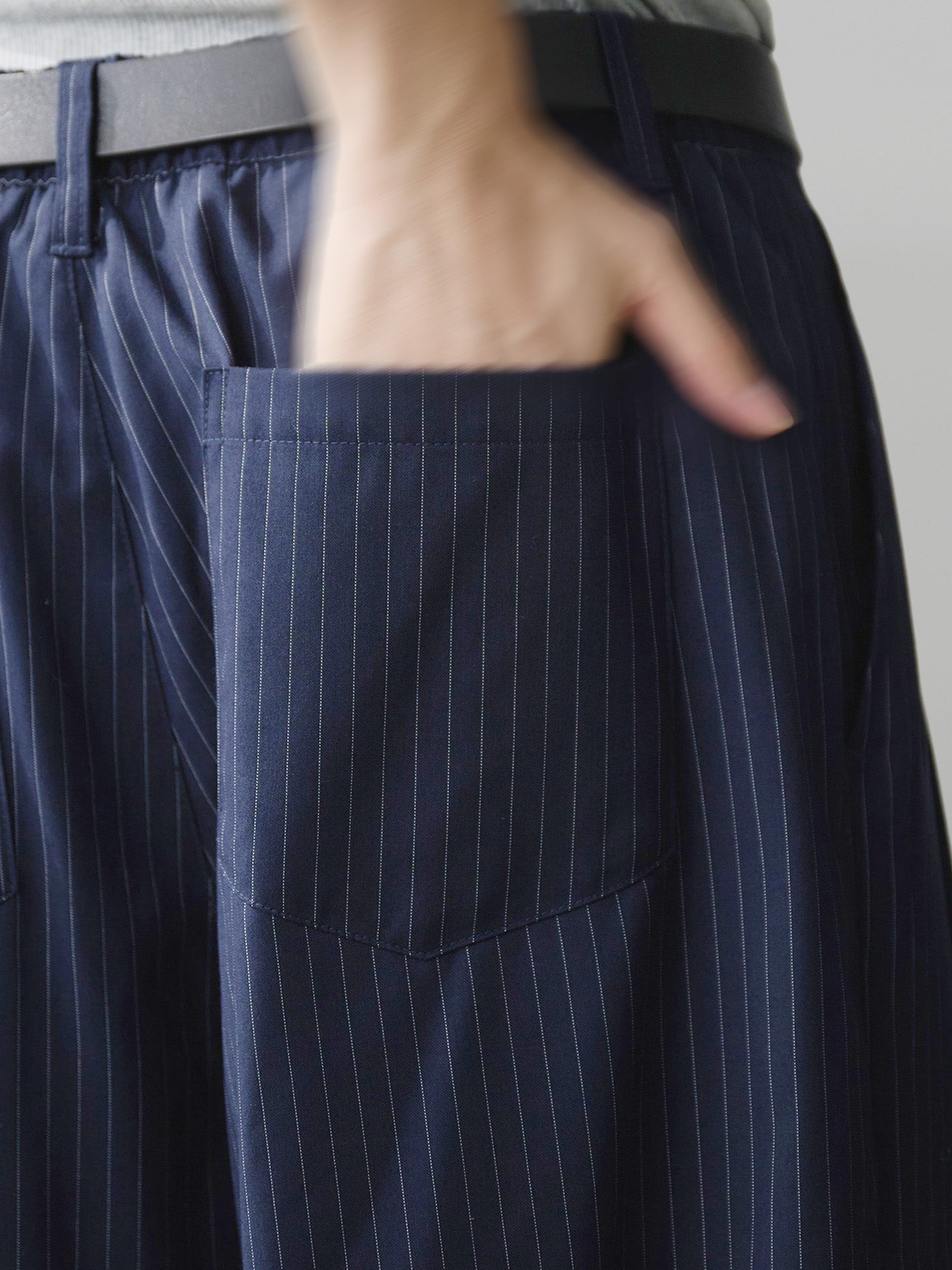 Striped Wide Shorts