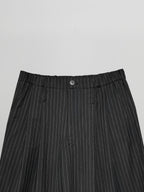 Wide Shorts Black – Front view | clean essentials / minimalist | UNPROVEN