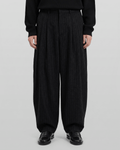 Striped Wide Balloon Pants