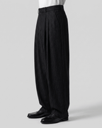 Striped Wide Balloon Pants