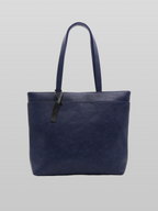 Leather Horizontal Tote Black front - cleanfit minimal - UNPROVEN