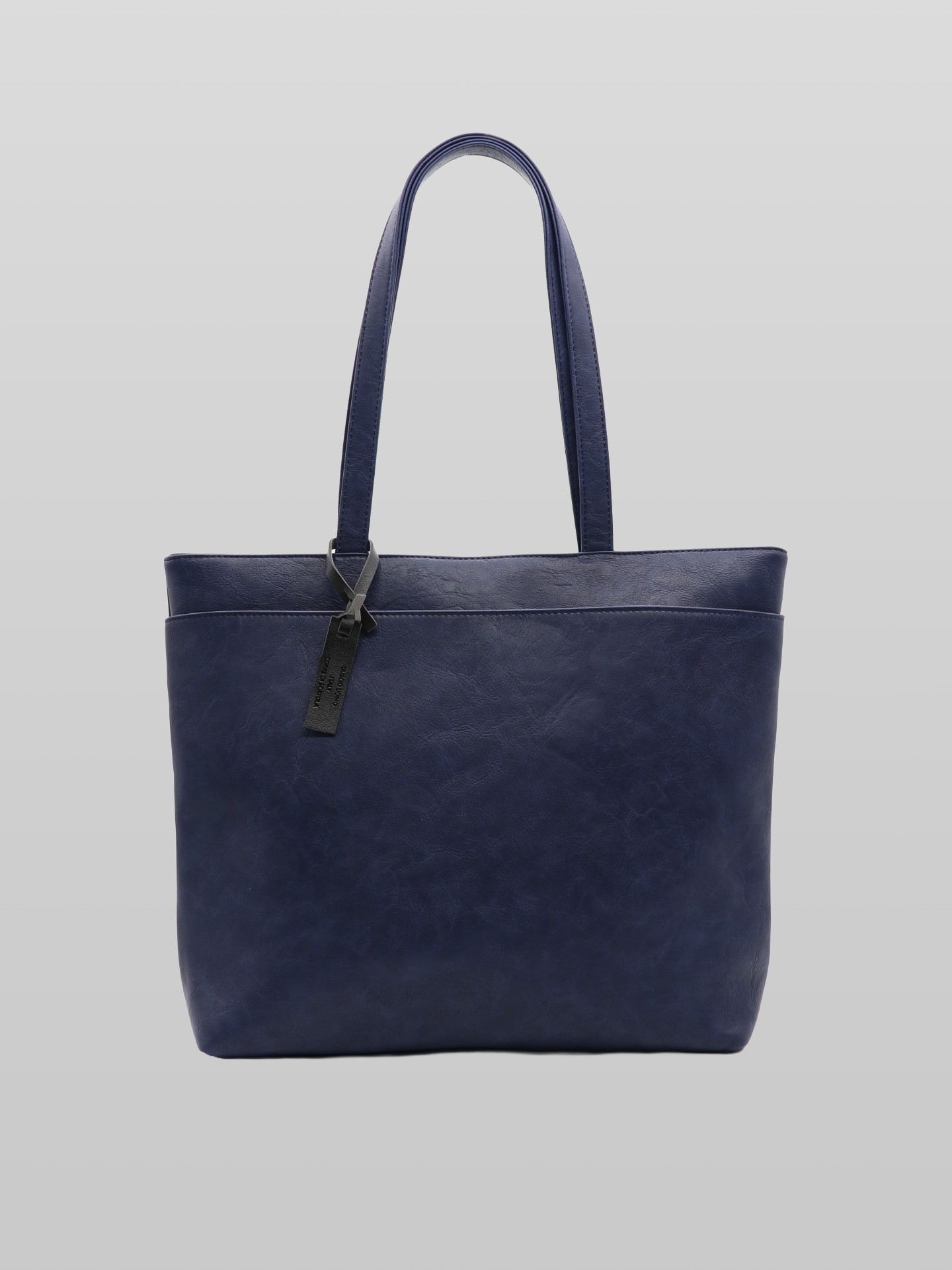 Synthetic Leather Horizontal Tote